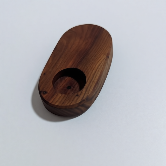 جا شمعی چوب گردو